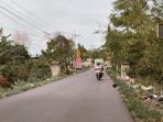 Tumpukan Sampah Di Perbatasan Desa Fajar Baru dan Karang Sari Menjadi Ancaman Lingkungan