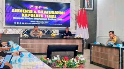 Polres Tegal Siap Berkolaborasi Dengan IWO