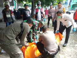 Pnemuan Mayat Di depan Toko Mebel Bandar Lampung