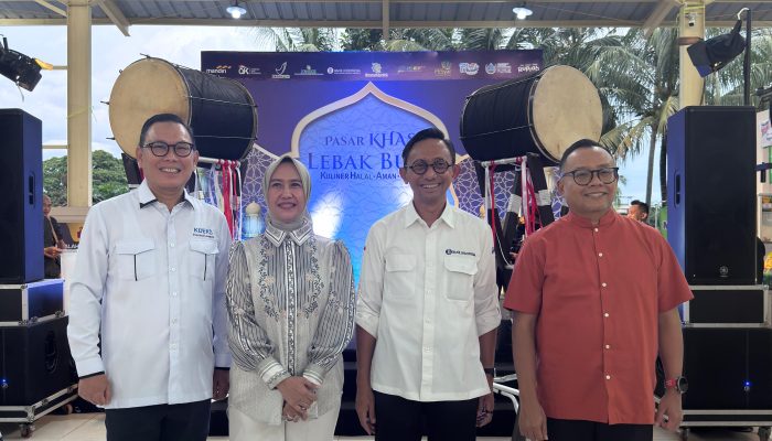Pencanangan Pasar Khas Lebak Budi Mengawali Rangkaian Fesyar Sumatera 2025