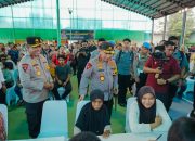 Kapolri, Bakti Sosial Dan Tinjau Renovasi Masjid Dalam Kunjungan ke Polda Sumut