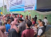 Ratusan Masyarakat Kota Bandar Lampung Antusias Menghadiri Operasi Pasar Murah Ramadan